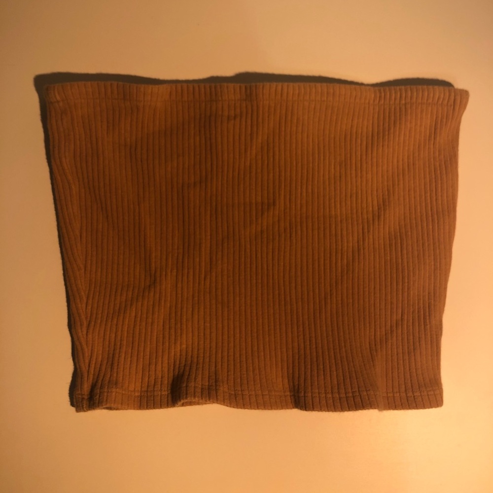 Tan tube top NEVER WORN